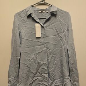 Uniqlo Blue Shirt